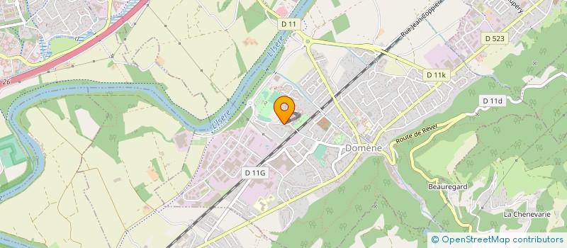 localisation de l'entreprise 519 375 885   BEZOUCE