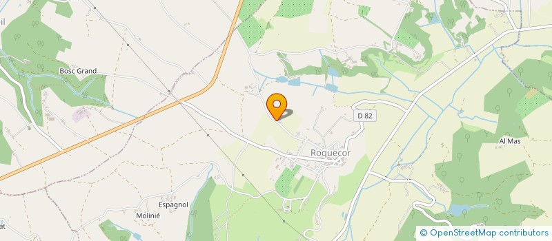 localisation de l'entreprise 519 380 398   ROQUECOR