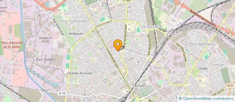 localisation de l'entreprise 519 384 952   REIMS