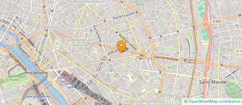 localisation de l'entreprise 519 403 083 à BOULOGNE-BILLANCOURT