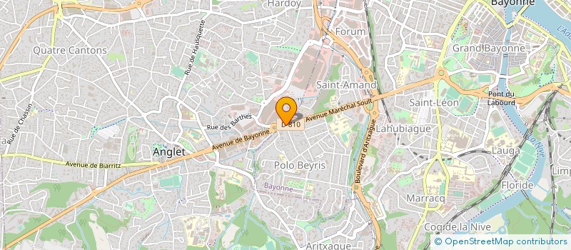 localisation de l'entreprise 519 405 849   BAYONNE