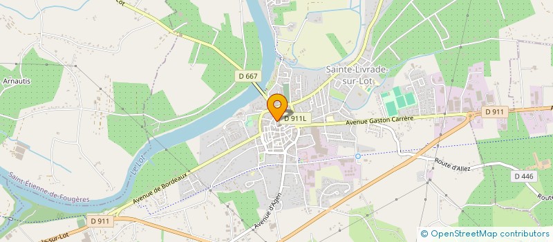 localisation de l'entreprise 519 406 961   BEAUZIAC