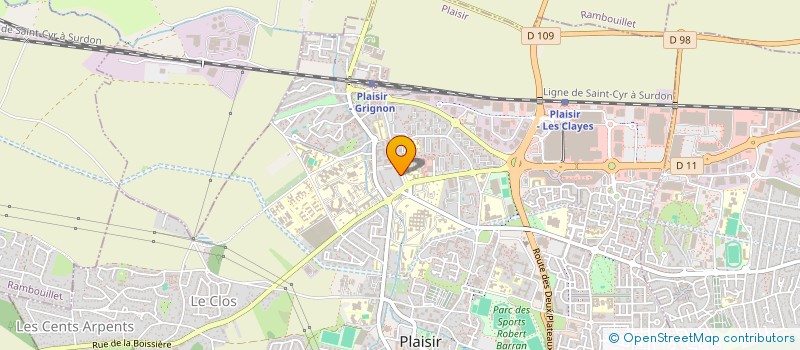 localisation de l'entreprise 519 418 818   BEYNES