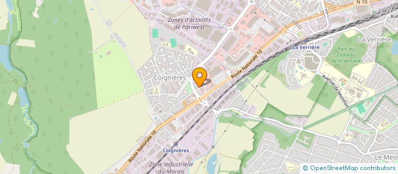 localisation de l'entreprise 519 439 251   COIGNIERES