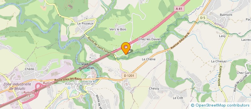 localisation de l'entreprise 519 440 226   CHAPEIRY