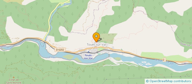 localisation de l'entreprise 519 450 035   TOUET-SUR-VAR