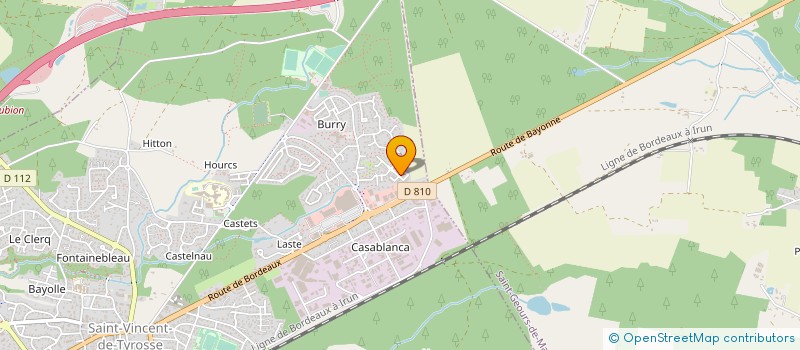 localisation de l'entreprise 519 481 535   SAUBION