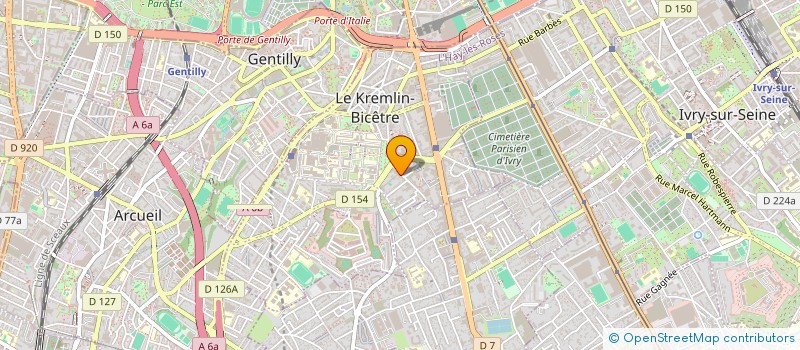 localisation de l'entreprise 519 482 491   PARIS