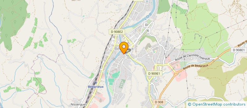 localisation de l'entreprise 519 483 622 à BEDARIEUX