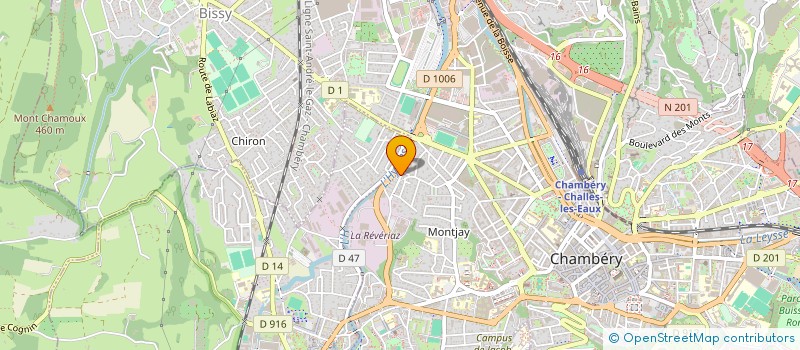 localisation de l'entreprise 519 536 205   CHAMBERY