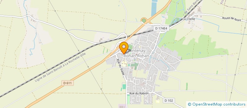 localisation de l'entreprise 519 541 155   LEZAY