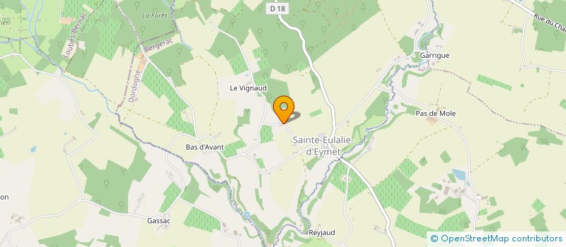 localisation de l'entreprise 519 542 682   SAINT-JULIEN-INNOCENCE-EULALIE