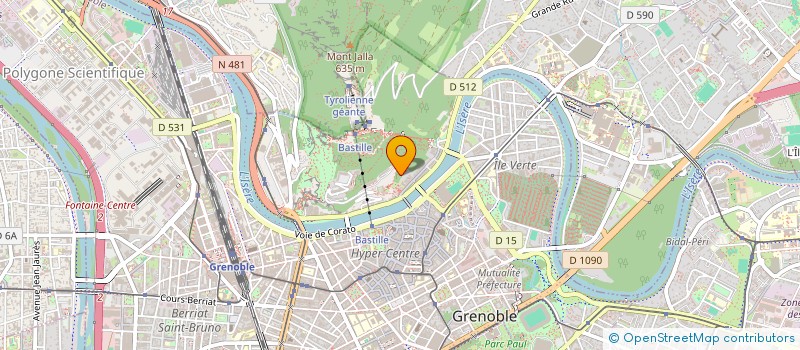 localisation de l'entreprise 519 554 711   GRENOBLE