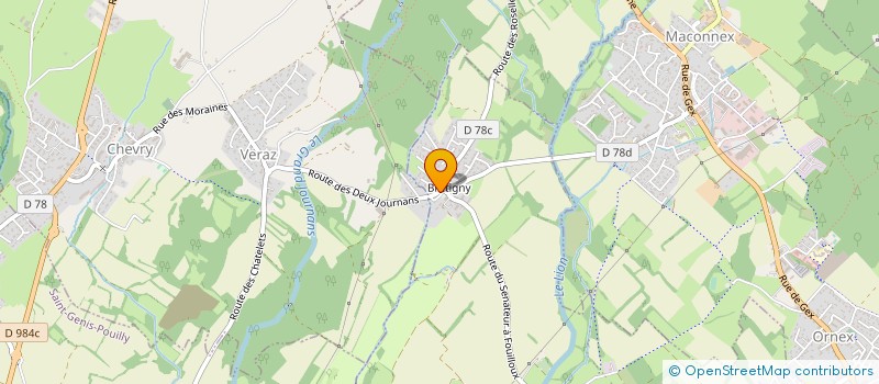 localisation de l'entreprise 519 555 643   PREVESSIN-MOENS