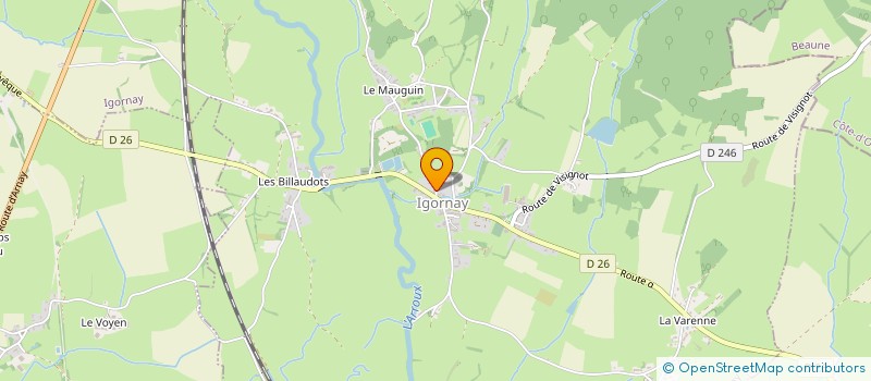 localisation de l'entreprise 519 571 731   IGORNAY