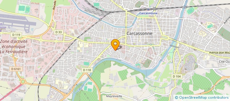 localisation de l'entreprise 519 572 127 à CARCASSONNE