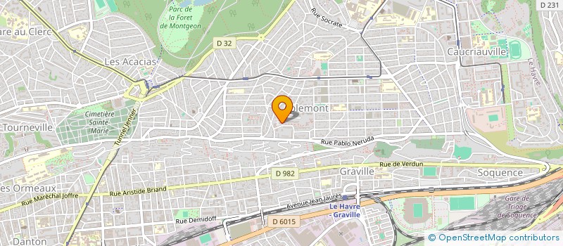 localisation de l'entreprise 519 579 916  à LE HAVRE