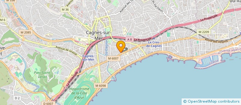 localisation de l'entreprise 519 591 085   LA COLLE-SUR-LOUP