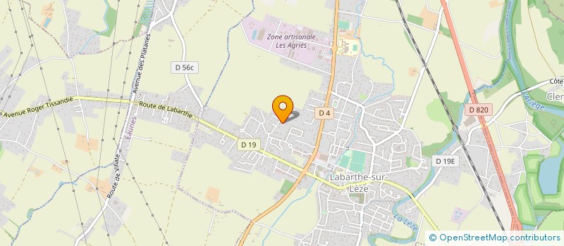 localisation de l'entreprise 519 600 027   SAINT-GEOURS-DE-MAREMNE