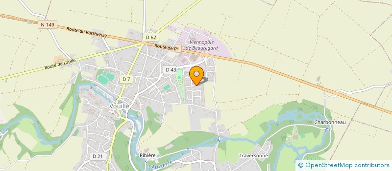 localisation de l'entreprise 519 603 955   MIREBEAU