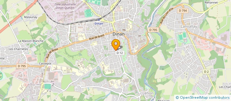 localisation de l'entreprise 519 604 151   DINAN