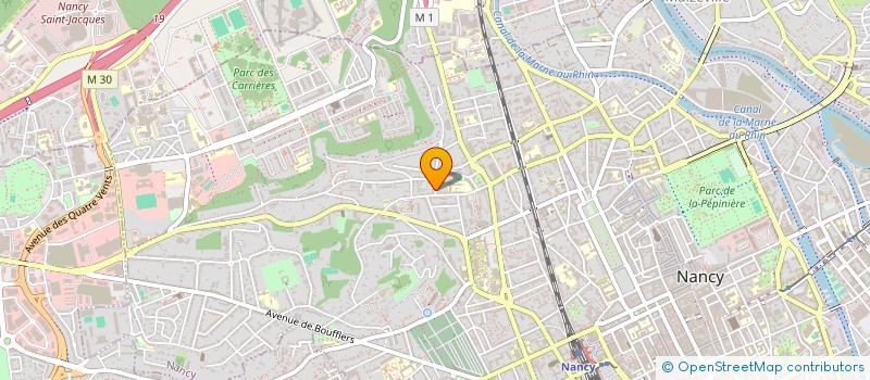 localisation de l'entreprise 519 605 687   NANCY