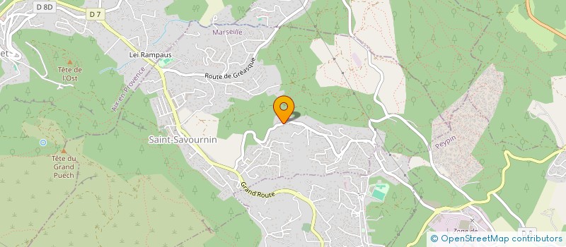 localisation de l'entreprise 519 640 338   SAINT-SAVOURNIN