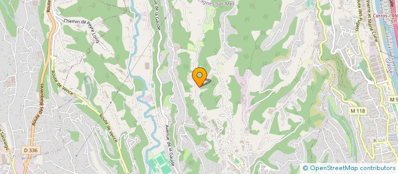 localisation de l'entreprise 519 660 245   LA GAUDE