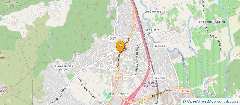 localisation de l'entreprise 519 663 579   BESSE-SUR-ISSOLE