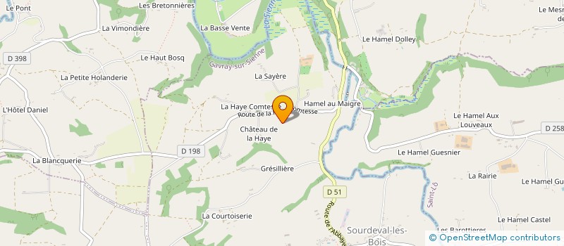 localisation de l'entreprise 519 667 505   GOUVILLE-SUR-MER