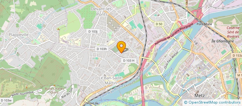 localisation de l'entreprise 519 683 957   METZ