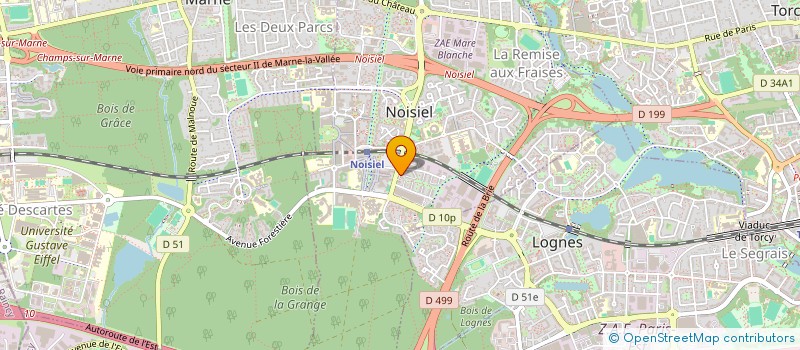 localisation de l'entreprise 519 701 452   NOISIEL