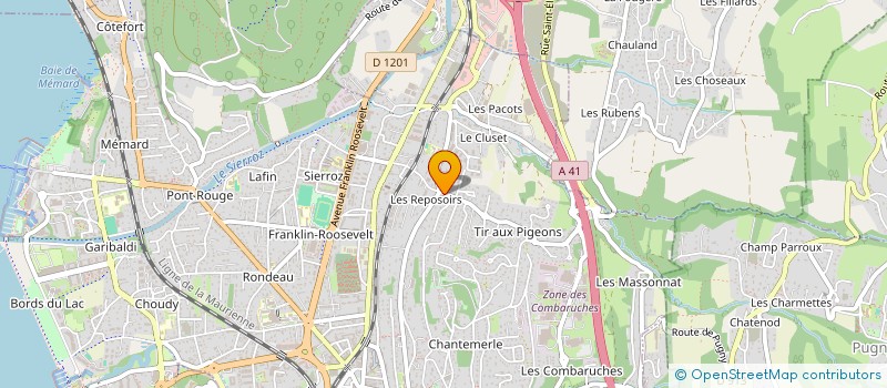 localisation de l'entreprise 519 705 917 à AIX-LES-BAINS