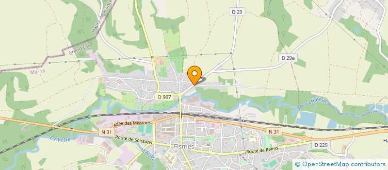 localisation de l'entreprise 519 706 766   FISMES