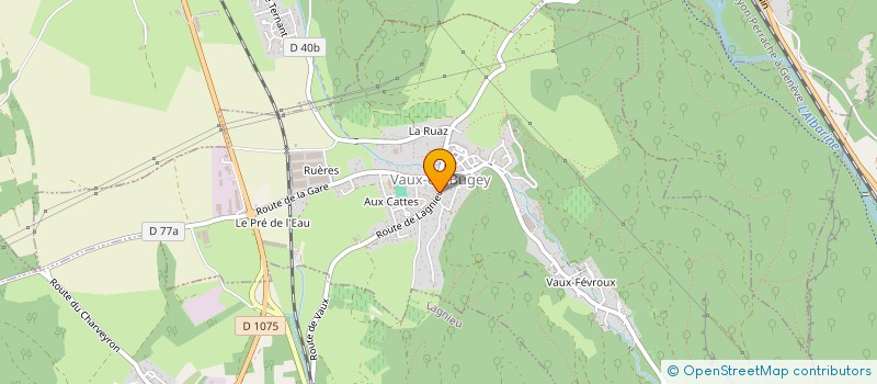 localisation de l'entreprise 519 738 306   VAUX-EN-BUGEY