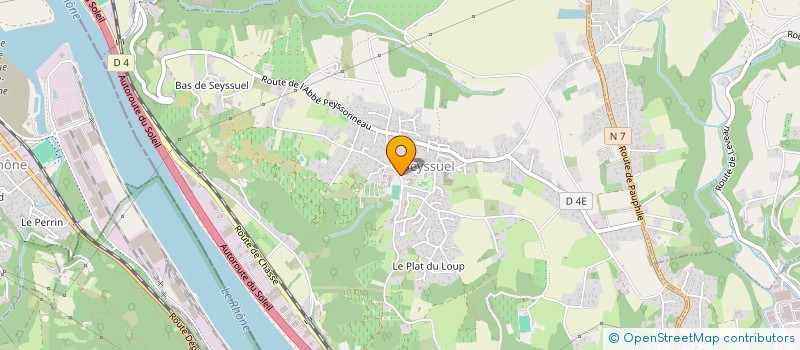 localisation de l'entreprise 519 748 057   SEYSSUEL