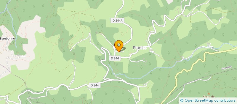 localisation de l'entreprise 519 759 245   PRANLES