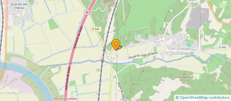 localisation de l'entreprise 519 766 760   LES GRANGES-GONTARDES