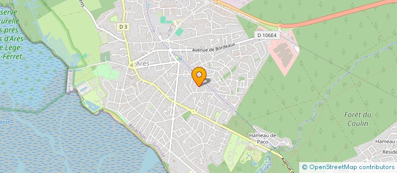 localisation de l'entreprise 519 770 952   ARES