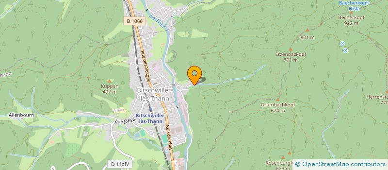 localisation de l'entreprise 519 792 543   BITSCHWILLER-LES-THANN