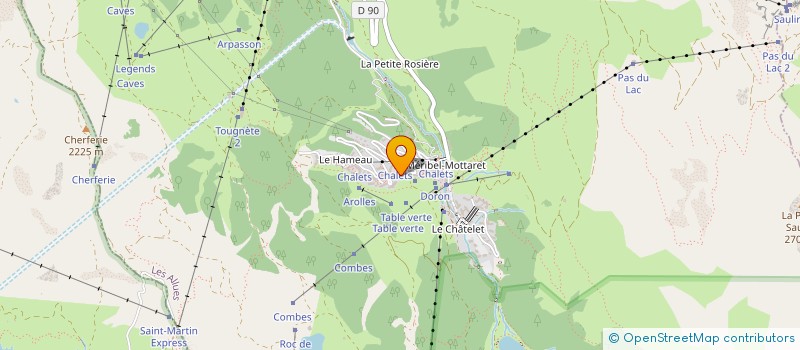 localisation de l'entreprise 519 803 316   LES ALLUES