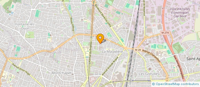 localisation de l'entreprise 519 849 756   NEUILLY-CRIMOLOIS