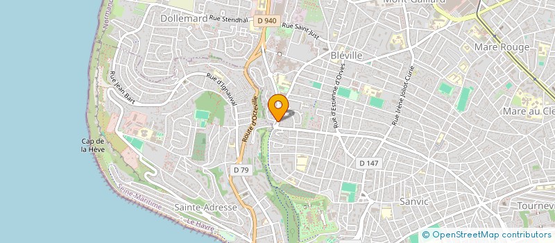 localisation de l'entreprise 519 857 056   LE HAVRE