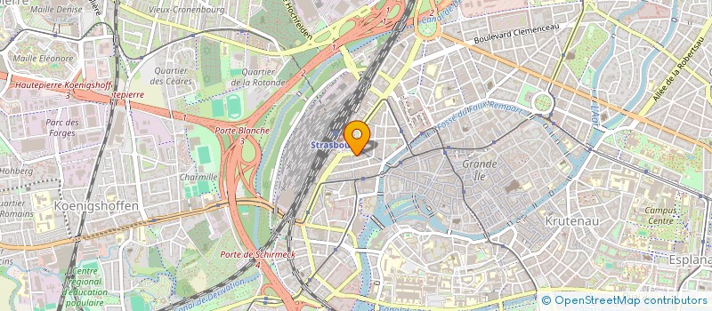 localisation de l'entreprise 519 860 175 à STRASBOURG