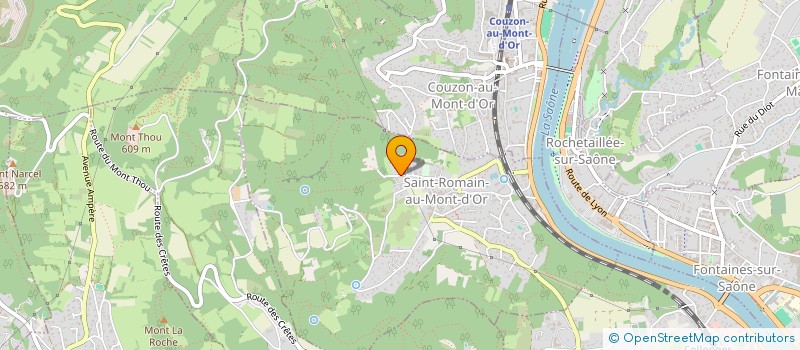 localisation de l'entreprise 519 870 497   SAINT-ROMAIN-AU-MONT-D'OR