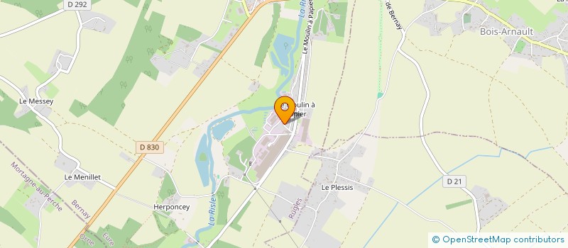 localisation de l'entreprise 519 870 729   RUGLES