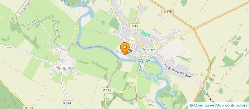 localisation de l'entreprise 519 887 236   PESMES