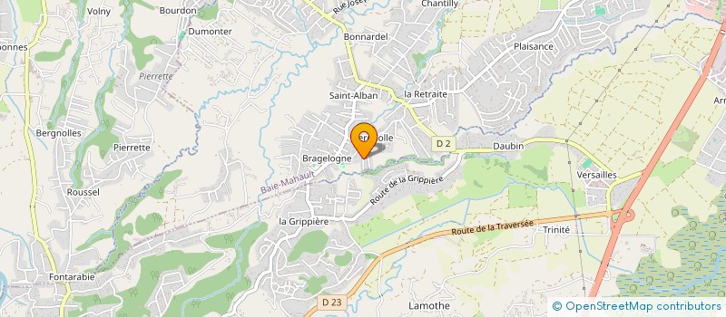 localisation de l'entreprise 519 889 315   BAIE-MAHAULT