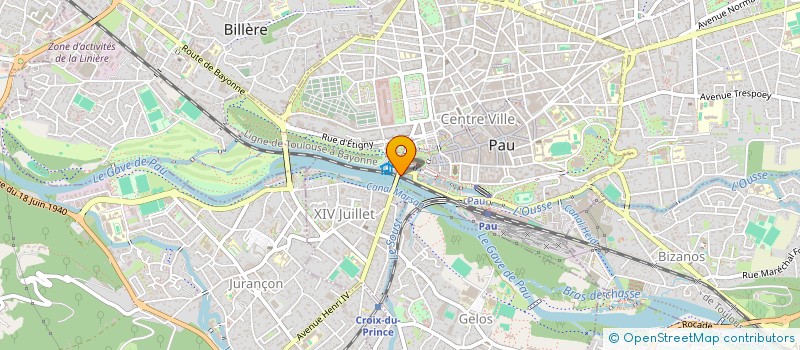 localisation de l'entreprise 519 890 628 à PAU
