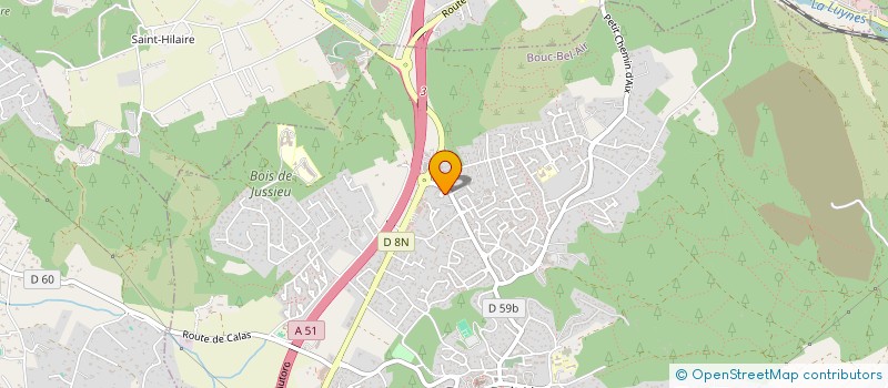 localisation de l'entreprise 519 903 322 à BOUC-BEL-AIR